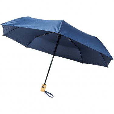 Logotrade promotional item image of: Bo 21" foldable auto open/close recycled PET umbrella