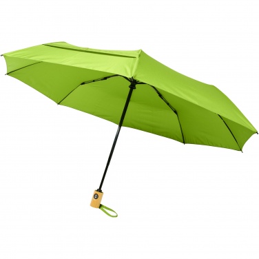 Logotrade promotional item image of: Bo 21" foldable auto open/close recycled PET umbrella