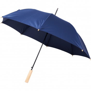 Logo trade promotional merchandise image of: Alina 23" auto open recycled PET umbrella