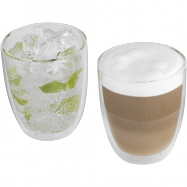 Logo trade business gifts image of: Boda 2-piece glass set