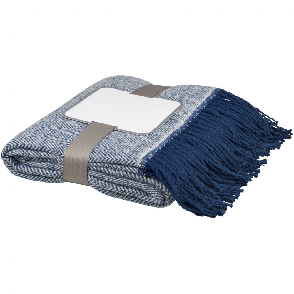 Logotrade promotional merchandise photo of: Haven herringbone throw blanket