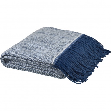 Logo trade promotional gift photo of: Haven herringbone throw blanket