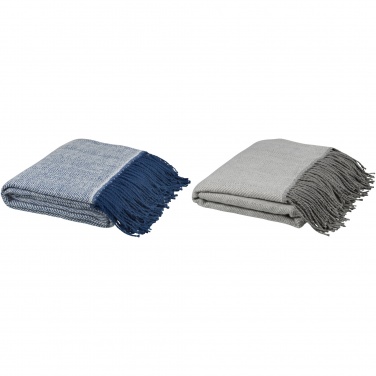 Logotrade promotional item picture of: Haven herringbone throw blanket