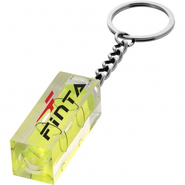 Logo trade promotional items image of: Leveler keychain