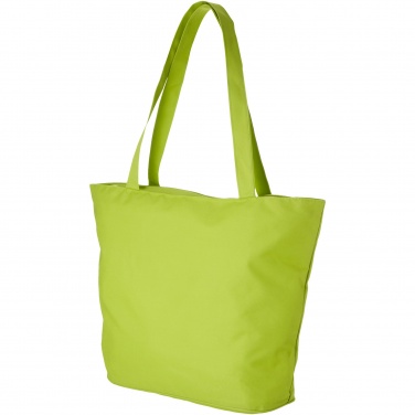 Logo trade promotional giveaways image of: Panama zippered tote bag 20L