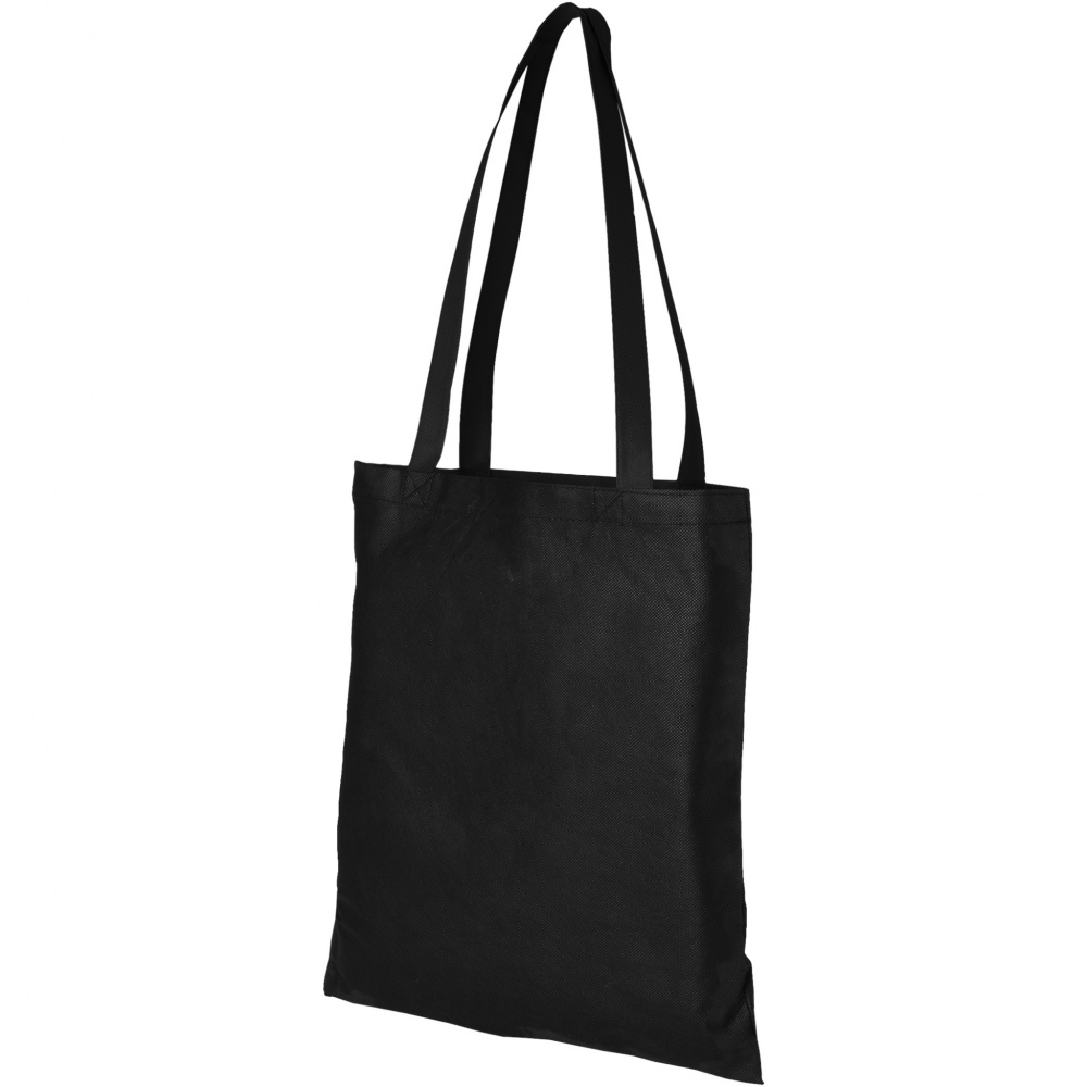 Logo trade promotional items image of: Zeus large non-woven convention tote bag 6L