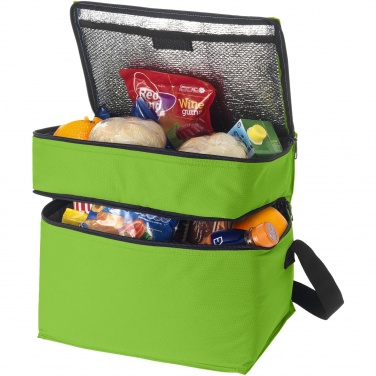 Logotrade promotional giveaway picture of: Oslo 2-zippered compartments cooler bag 13L