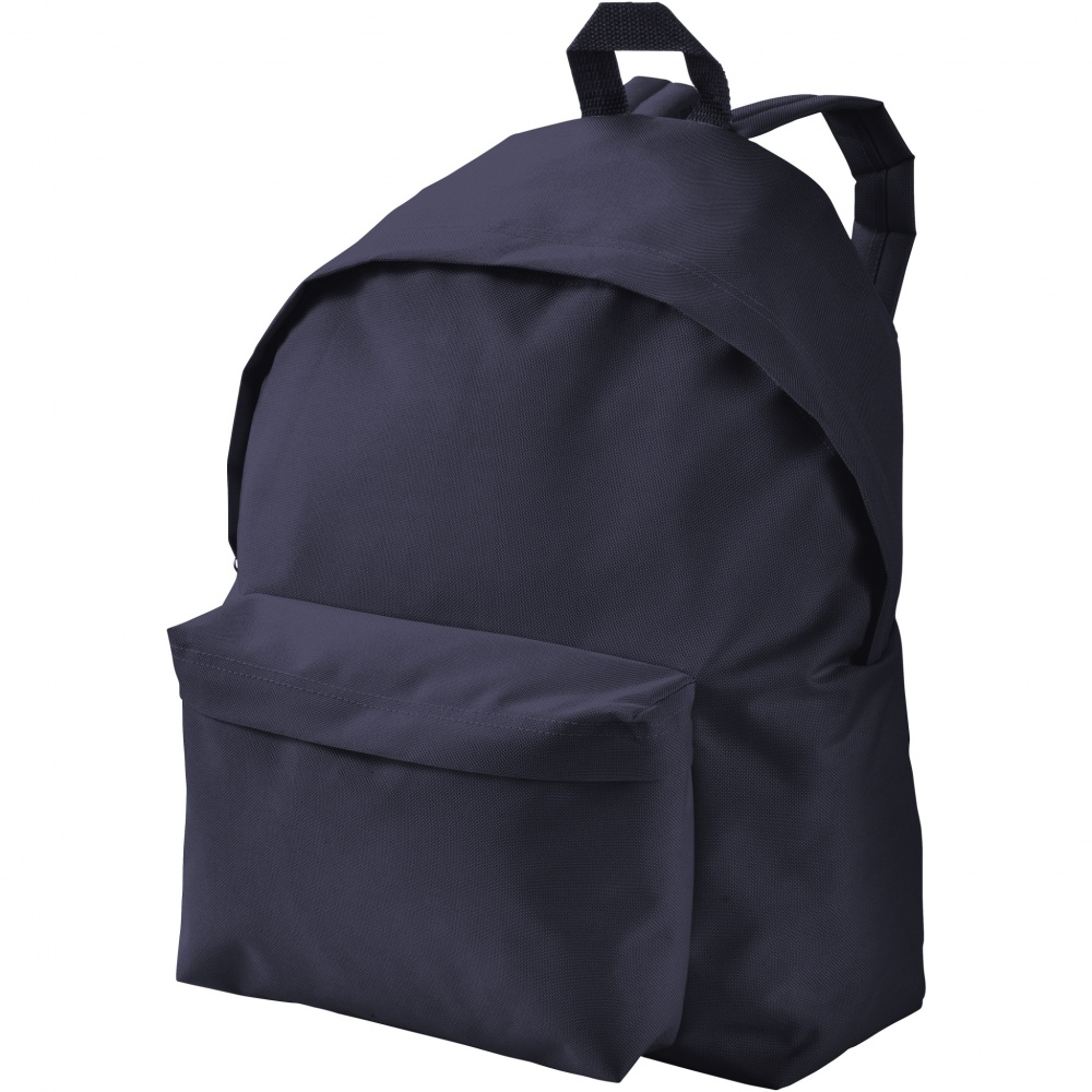 Logo trade promotional merchandise photo of: Urban covered zipper backpack 14L