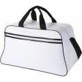 San Jose 2-stripe sports duffel bag 30L, White / White