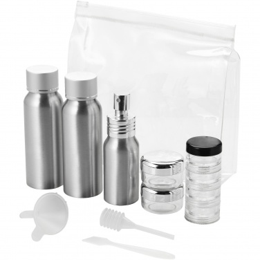 Logo trade advertising products image of: Frankfurt airline approved travel bottle set