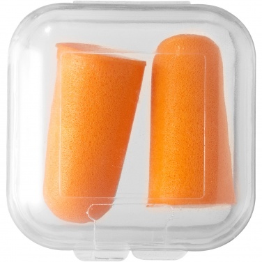 Logo trade promotional items image of: Serenity earplugs with travel case