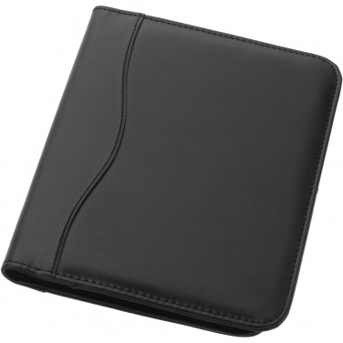 Logo trade promotional products image of: Ebony A5 portfolio