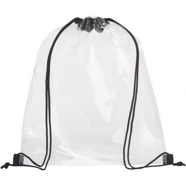 Logotrade promotional giveaway picture of: Lancaster transparent drawstring bag 5L