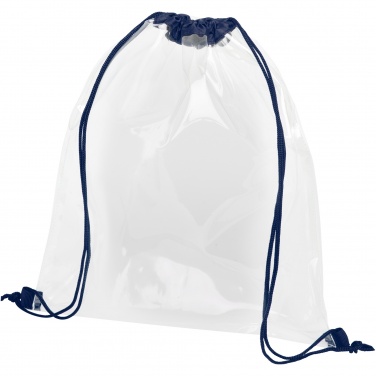 Logotrade promotional item image of: Lancaster transparent drawstring bag 5L