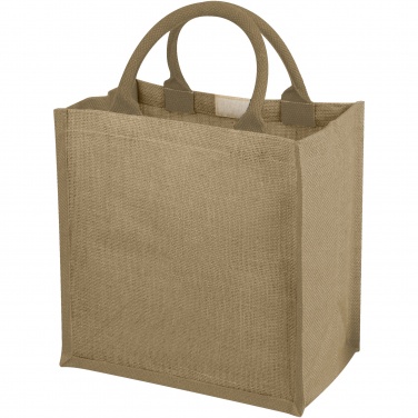 Logo trade promotional giveaways picture of: Chennai jute tote bag 16L