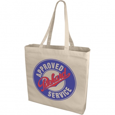 Logo trade promotional items image of: Odessa 220 g/m² cotton tote bag 13L