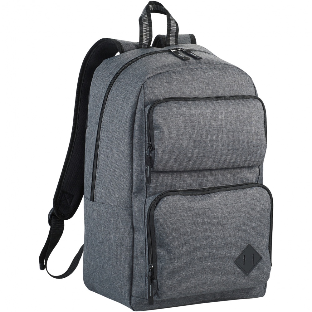 Logo trade promotional item photo of: Graphite Deluxe 15" laptop backpack 20L