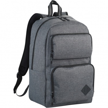 Logo trade promotional giveaway photo of: Graphite Deluxe 15" laptop backpack 20L