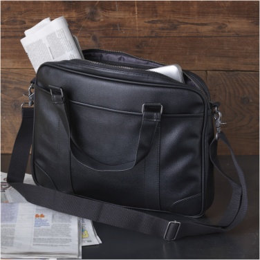 Logo trade promotional giveaway photo of: Oxford 15.6" slim laptop briefcase 5L