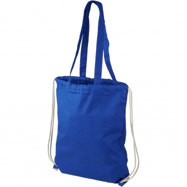 Logotrade corporate gift image of: Eliza 240 g/m² cotton drawstring bag 6L