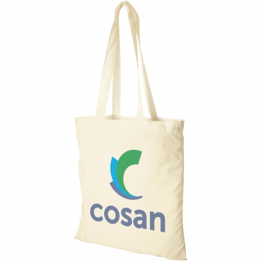 Logo trade corporate gifts image of: Peru 180 g/m² cotton tote bag 7L