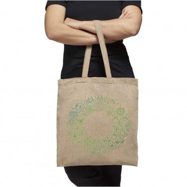 Logo trade promotional product photo of: Pheebs 150 g/m² recycled tote bag 7L