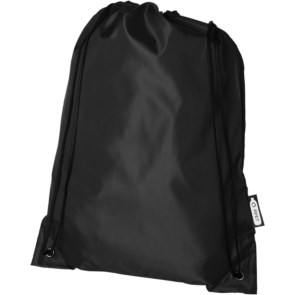 Logotrade promotional gift picture of: Oriole RPET drawstring bag 5L