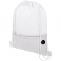 Oriole mesh drawstring bag 5L, White