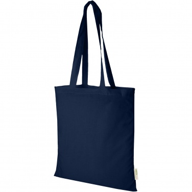 Logo trade promotional merchandise image of: Orissa 100 g/m² organic cotton tote bag 7L