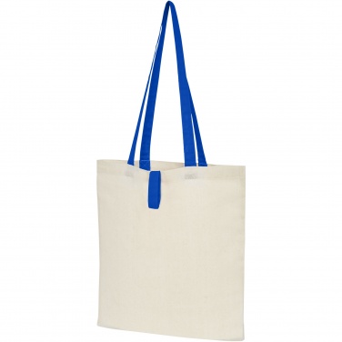 Logo trade promotional merchandise photo of: Nevada 100 g/m² cotton foldable tote bag 7L