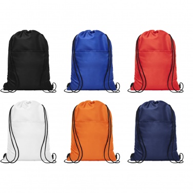 Logo trade promotional gifts image of: Oriole 12-can drawstring cooler bag 5L