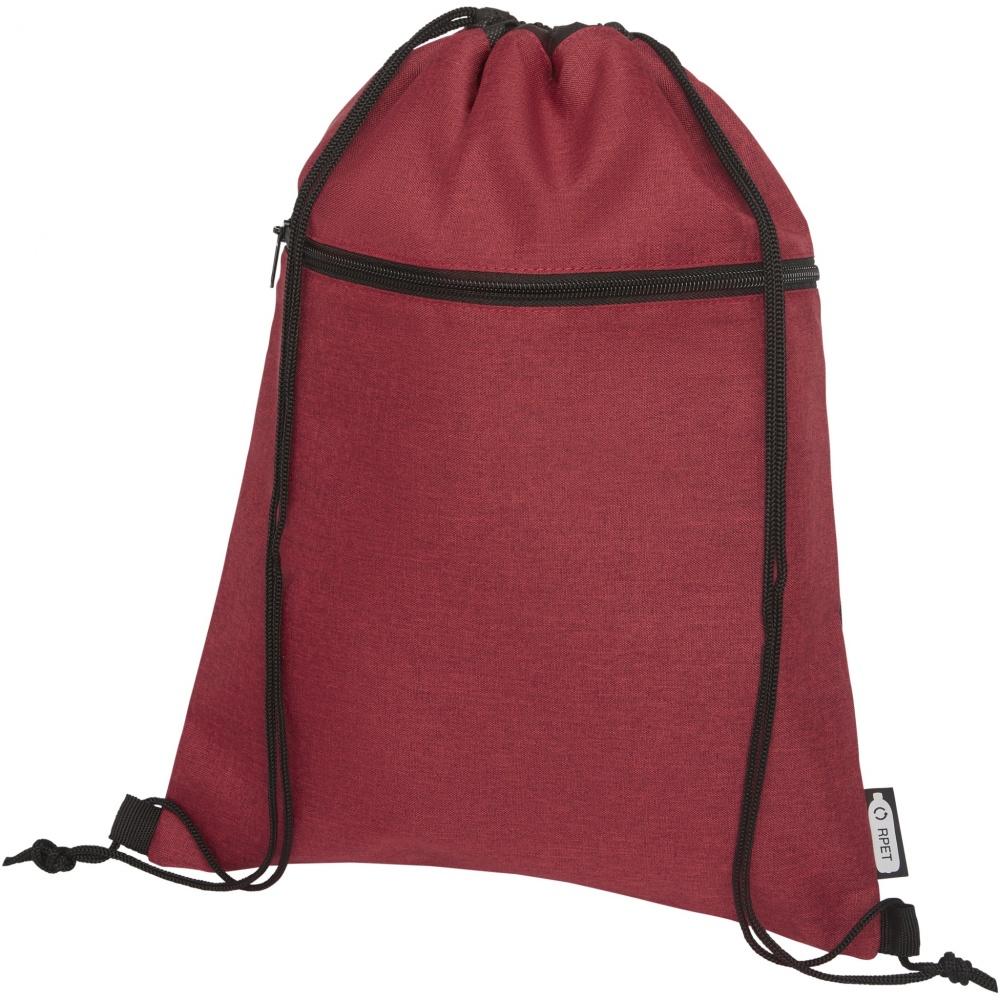 Logotrade promotional products photo of: Ross RPET drawstring bag 5L