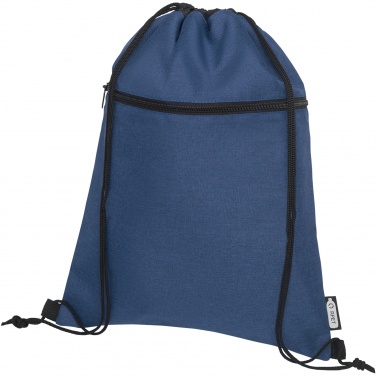 Logo trade promotional items image of: Ross RPET drawstring bag 5L