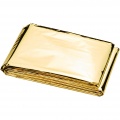 Frederik 2-function emergency blanket, Silver / Gold