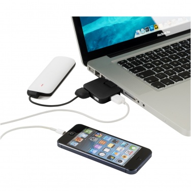 Logo trade advertising product photo of: Gaia 4-port USB hub