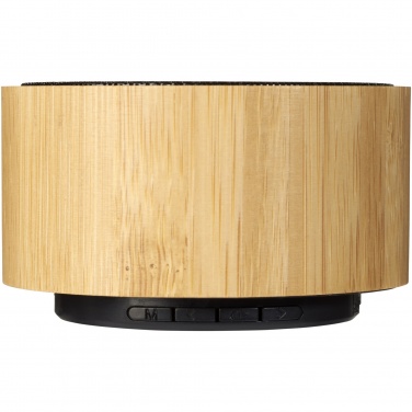 Logo trade promotional items picture of: Cosmos bamboo Bluetooth® speaker