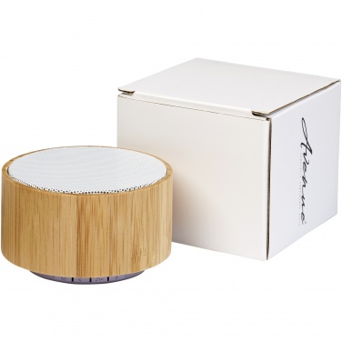 Logo trade advertising product photo of: Cosmos bamboo Bluetooth® speaker