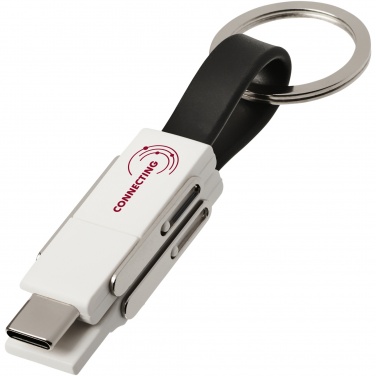 Logo trade promotional items picture of: One 4-in-1 cable