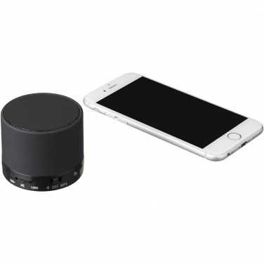 Logotrade promotional gift picture of: Duck cylinder Bluetooth® speaker with rubber finish