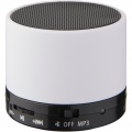 Duck cylinder Bluetooth® speaker with rubber finish, White