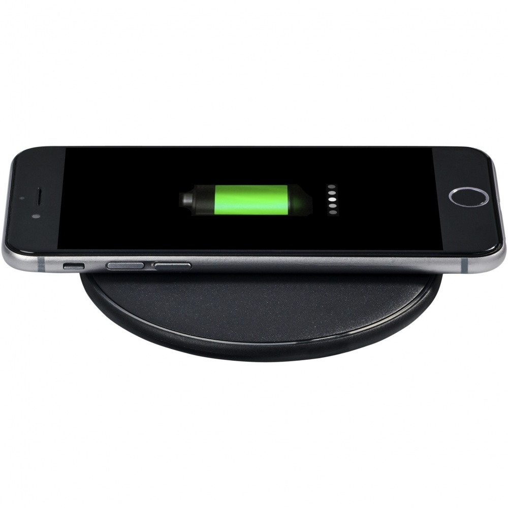 Logo trade corporate gift photo of: Lean 5W wireless charging pad