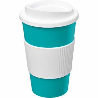 Logo trade corporate gifts image of: Americano® 350 ml insulated tumbler with grip