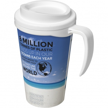 Logo trade promotional giveaways image of: Brite-Americano® grande 350 ml insulated mug