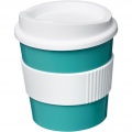 Americano® Primo 250 ml tumbler with grip, Aqua blue / White