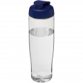 H2O Active® Tempo 700 ml flip lid sport bottle, Transparent / Blue