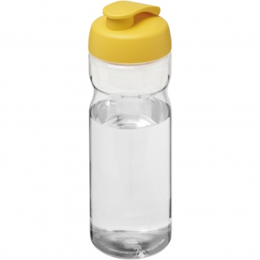 Logotrade promotional product image of: H2O Active® Base 650 ml flip lid sport bottle