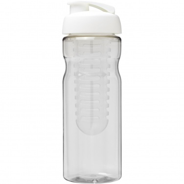 Logo trade advertising product photo of: H2O Active® Base 650 ml flip lid sport bottle & infuser