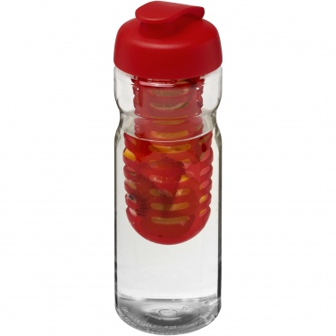 Logotrade promotional gifts photo of: H2O Active® Base 650 ml flip lid sport bottle & infuser