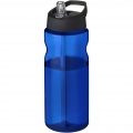 H2O Active® Base 650 ml spout lid sport bottle, Blue / Solid black