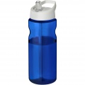 H2O Active® Base 650 ml spout lid sport bottle, Blue / White